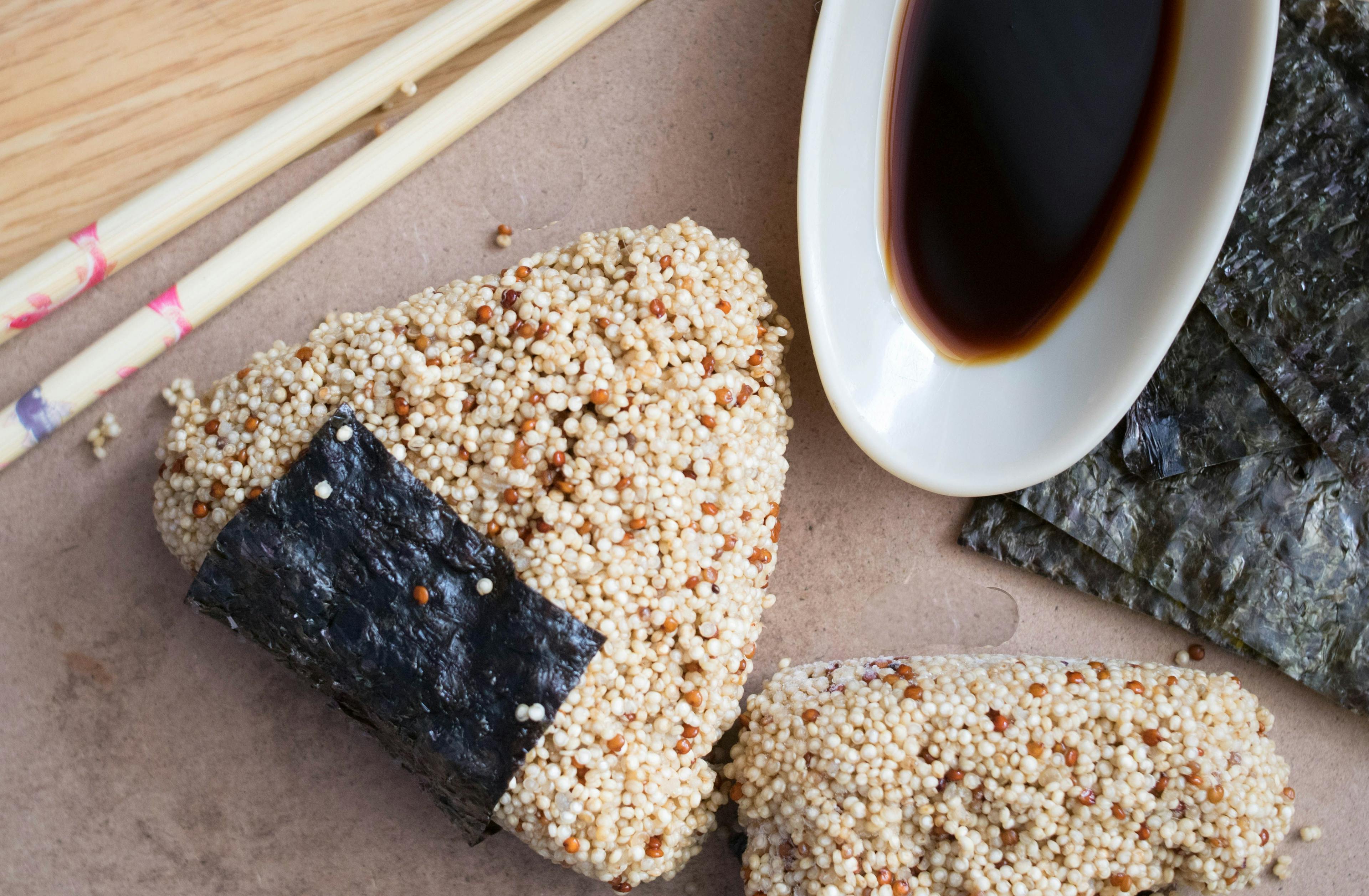 Onigiri de quinoa